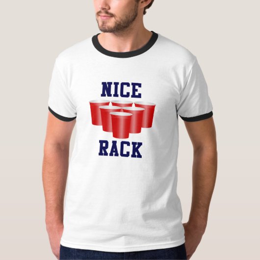 T-shirt intéressant de puanteur de bière de (Devant)