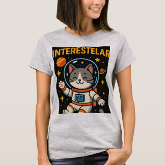 T-shirt interestelar casual t shirt
