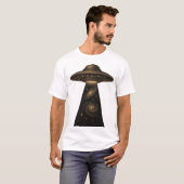 T-shirt INTERGALACTIC SIGNAL – We Were Never Alone (Devant entier)