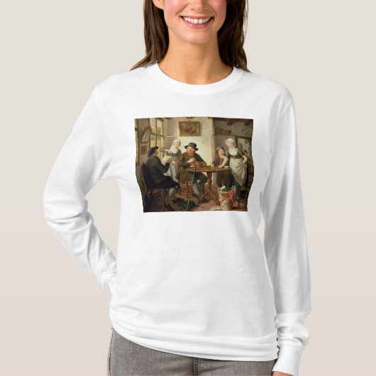 T-shirt Intérieur de cottage (Devant)