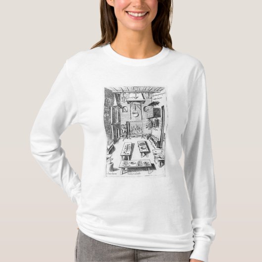 T-shirt Intérieur de cuisine (Devant)