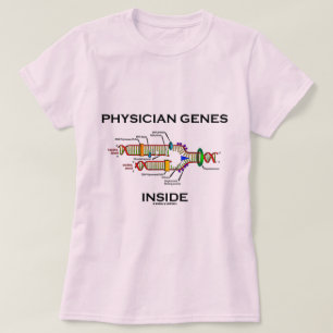 T-shirt Intérieur de gènes de médecin (reproduction d'A