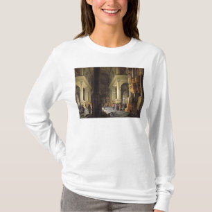 T-shirt Intérieur d'un temple, 1652