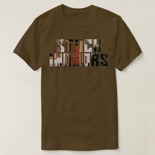 T-SHIRT INTÉRIEURS DE PIÈCES (Design devant)