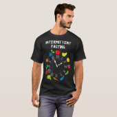 T-shirt Intermittent Fasting Keto Diet Focused Lifestyle C (Devant entier)