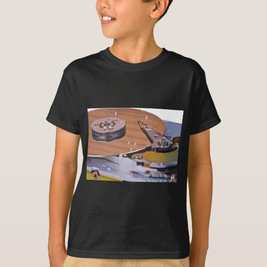 T-shirt Internals d'un lecteur de disque dur (Devant)