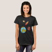 T-shirt International Asteroid Day Asteroid Day (Devant entier)