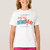 T-shirt International Being You Day Cote - Girl's (Devant)