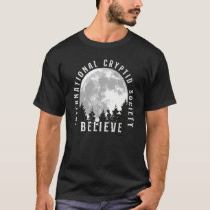 T-shirt International Cryptid Society Ufo Extraterrestrial