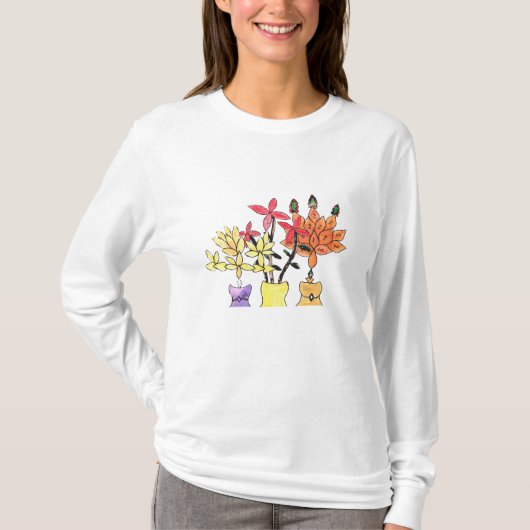 T-shirt International de CTC - fleurs (Devant)