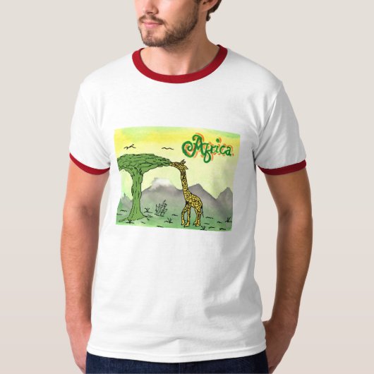 T-shirt International de CTC - girafe (Devant)