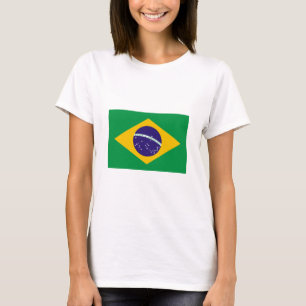 T-shirt International de DRAPEAU du Brésil