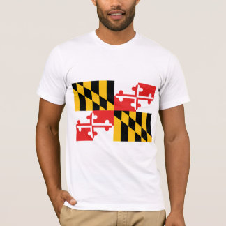 T-shirt International de DRAPEAU du Maryland