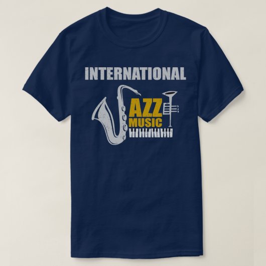 T-shirt International Jazz Music (Design devant)