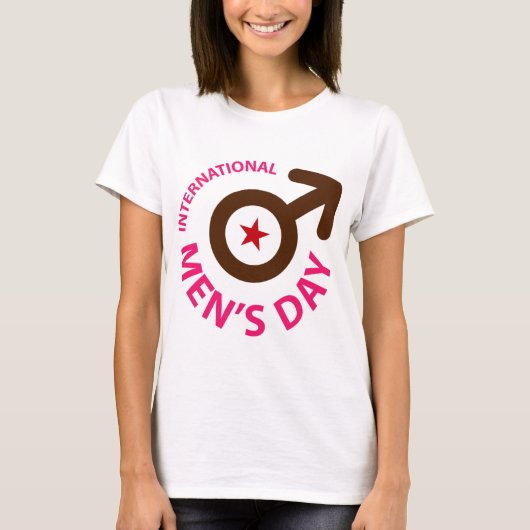 T-shirt International Men's Day (Devant)