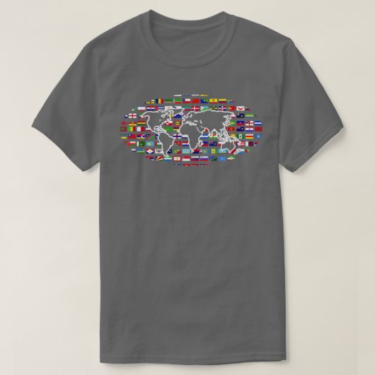 T-shirt International Traveller World Traveller Fla (Design devant)