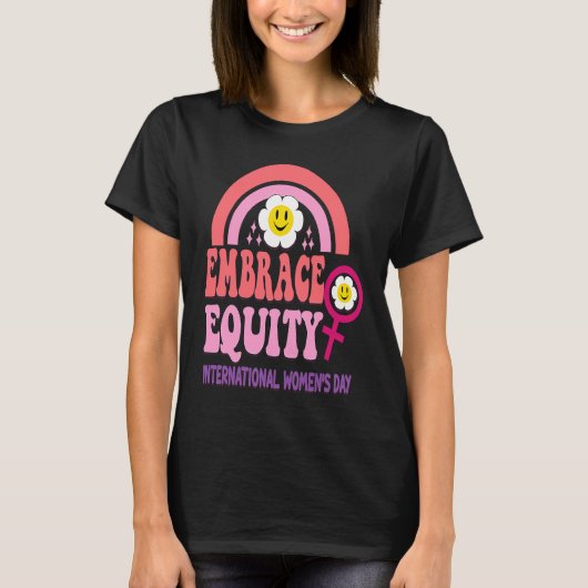 T-shirt International Womens Day 2023 Theme Embrace Equity (Devant)