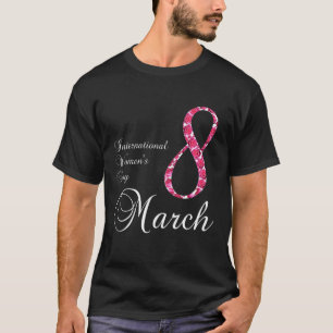 T-shirt International Women's Day Vintage March 8 2021