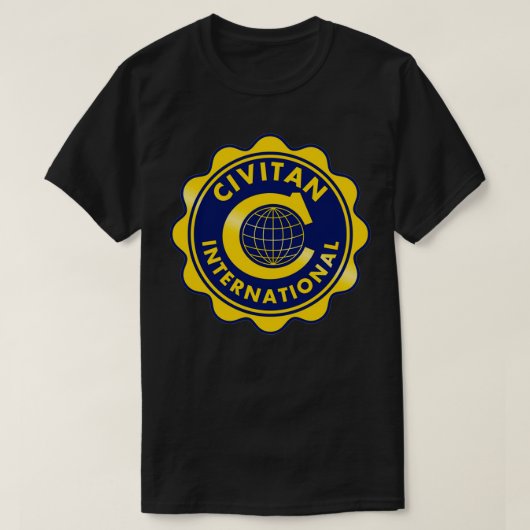 T-shirt Internationale Civile étonnante (Design devant)