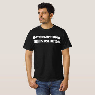 T-shirt Internationale dag van de vriendschap