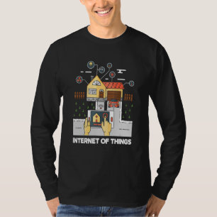 T-shirt Internet Des Objets Analytique Des Données Transfe