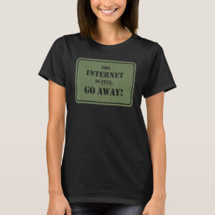 T-shirt Internet Est Pleinement Éloigné Du Sarcasme