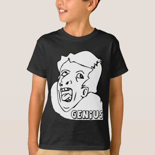 T-shirt Internet Meme de génie (Devant)