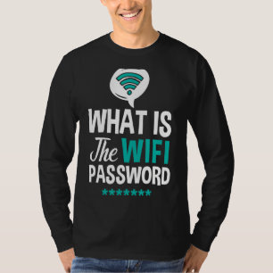 T-shirt Internet Routeur Wifi Mot De Passe Citations Ordin