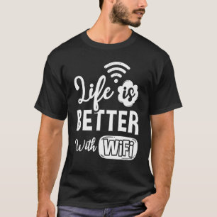T-shirt Internet Routeur Wifi Mot De Passe Citations Ordin
