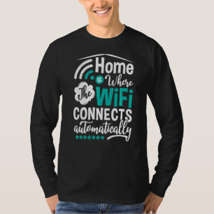 T-shirt Internet Routeur Wifi Mot De Passe Citations Ordin