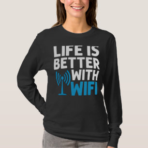 T-shirt Internet Routeur Wifi Mot De Passe Citations Ordin