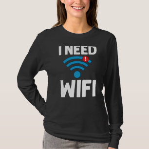T-shirt Internet Routeur Wifi Mot De Passe Citations Ordin