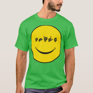 T-shirt Interprète de l'orthographe ASL Smile