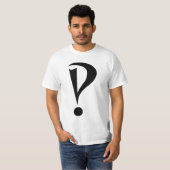 T-shirt Interrobang (Devant entier)