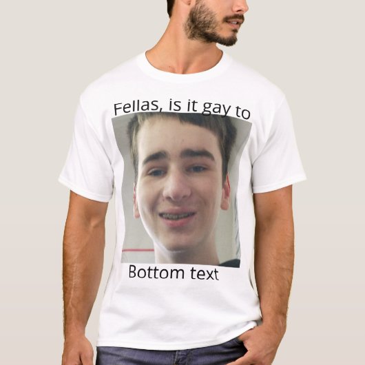 T-shirt Interrogation sur la lorne (Devant)