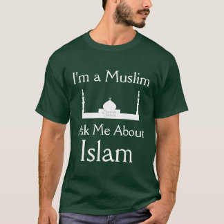 T-shirt Interrogez-moi au sujet de l'Islam