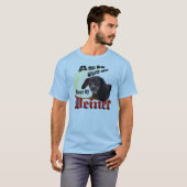 T-shirt Interrogez-moi au sujet de mon Weiner (Devant entier)