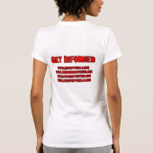 T-shirt Interrogez-moi au sujet de Puppymills (Dos)