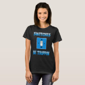 T-shirt Interrupteurs d'électricien Trippin Electricity Te (Devant entier)