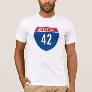T-shirt Interstate 42