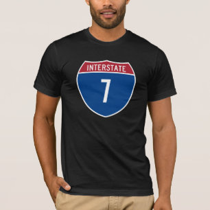 T-shirt Interstate 7