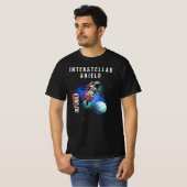 T-shirt Interstellar Shield Cosmic Defender (Devant entier)