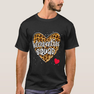 T-shirt Intervention de l'équipe RTI Enseignant Retour à l