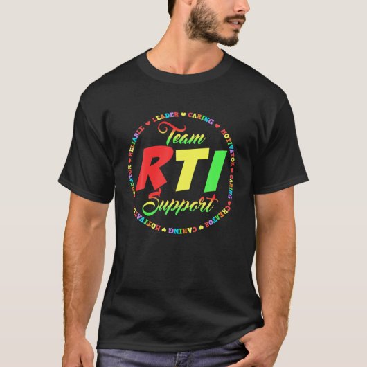 T-shirt Intervention de l'équipe T de l'IRT Enseignant de  (Devant)