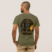 T-shirt Interventionniste divin (Dos entier)