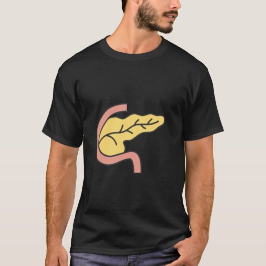 T-shirt Intestin grêle duodénum (Devant)