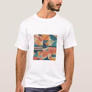 T-shirt intitulé "Amitié".