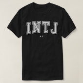 T-shirt INTJ Introvert pride L'architecte (Design devant)