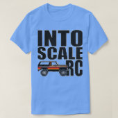 T-shirt Into scale rc an offroad rock crawler crawling Cla (Design devant)