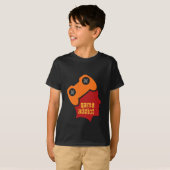 T-shirt Intoxiqué de jeu (Devant entier)